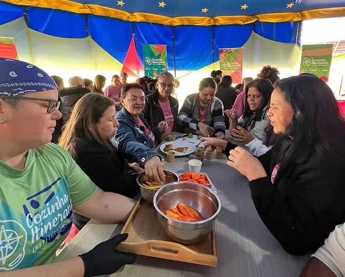 Cozinha Itinerante chega a São Sebastião em abril