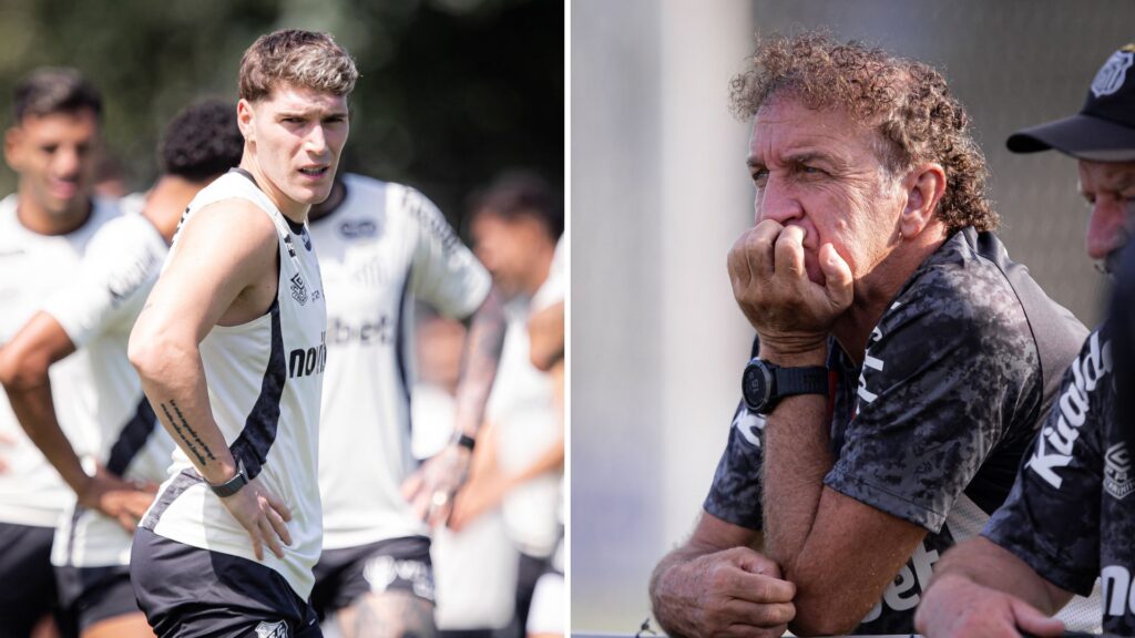 Cuca se preocupa com Rollheiser no Santos; por que o meia não rende nos jogos?