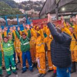 Greve do lixo chega ao fim com serviços retomados