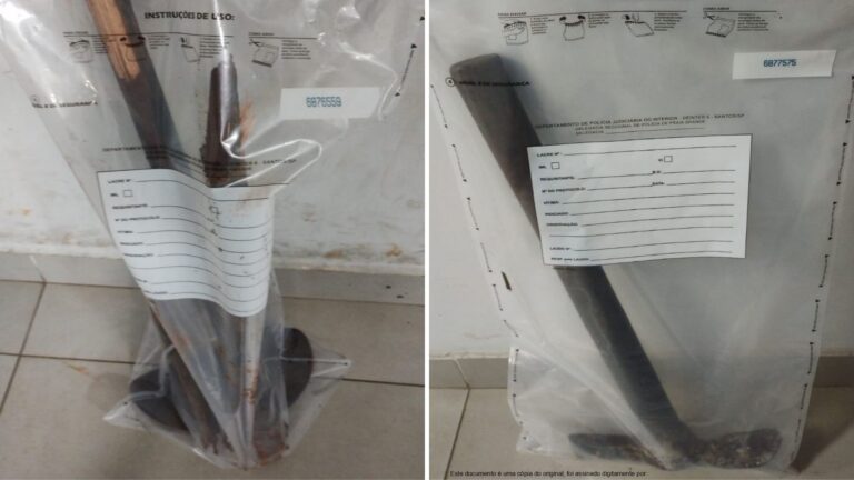 Homem ataca companheira com ferramentas em Praia Grande