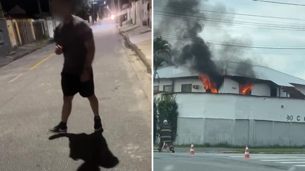Incêndio em escola de Bertioga: responsável é transferido para hospital especializado em Santos