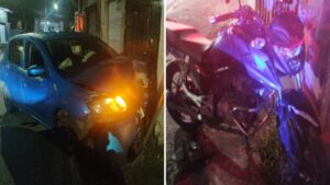 Motorista de aplicativo atropela ex-companheira por ciúmes em flagrante