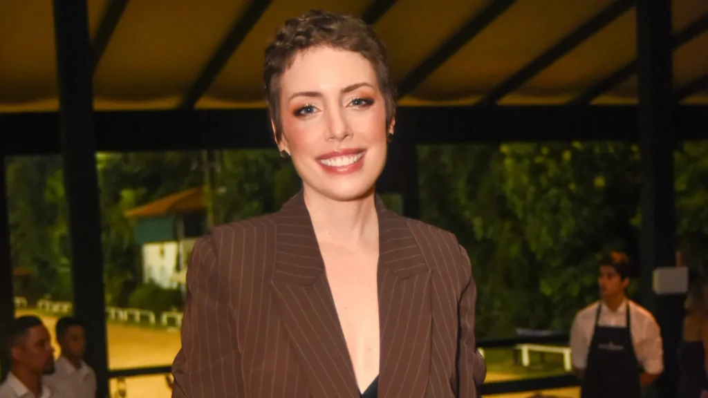 Fabiana Justus chama doador de medula a cerimônia de renovação de votos