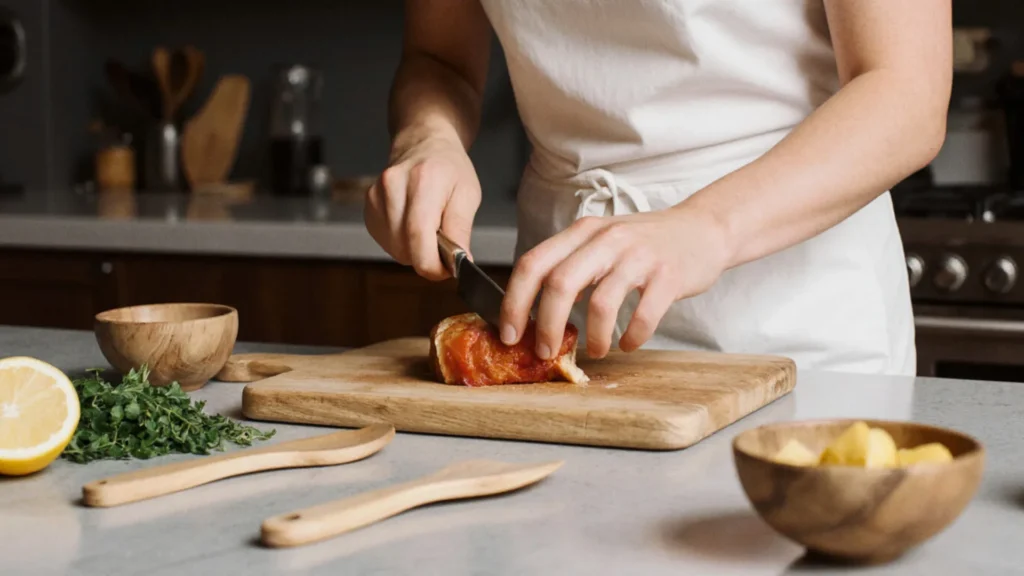 Cuidado com a madeira: 5 alimentos que podem estragar a tábua