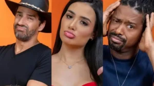 Alberto Cowboy, Jordana e Leandro Boneco estão no paredão do BBB 26