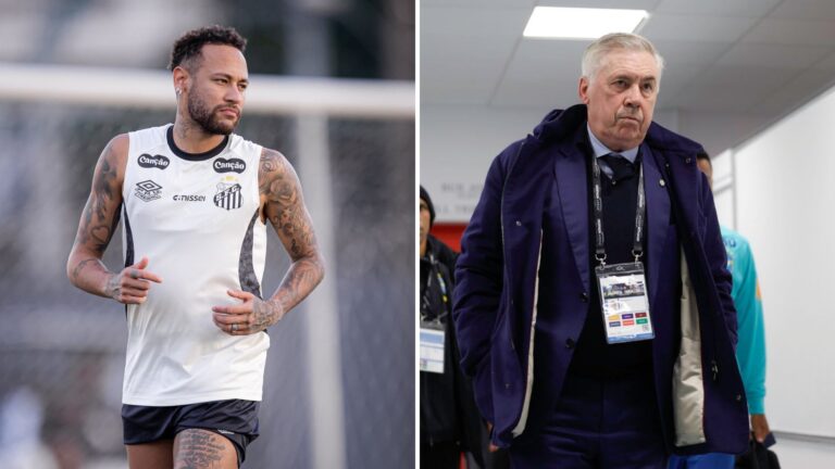 Neymar é reserva contra o Mirassol e vexa Ancelotti