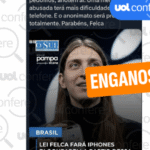 iPhone não é alvo da Lei Felca