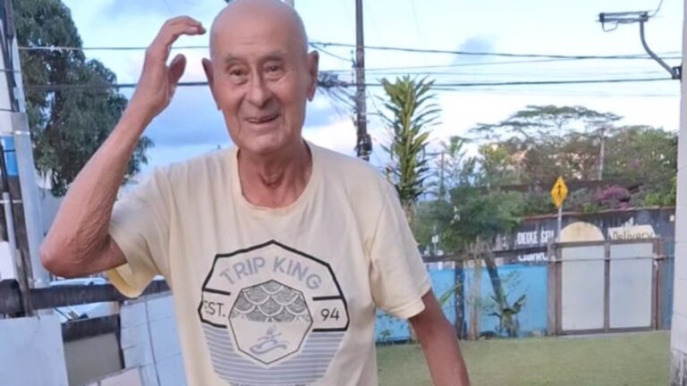 Morre Manéquinho, símbolo cultural de Bertioga, aos 94 anos