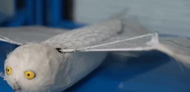 Drone chinês voa batendo asas como um pássaro