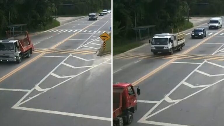 Tráfego intenso na rodovia Rio-Santos entre Bertioga e São Sebastião