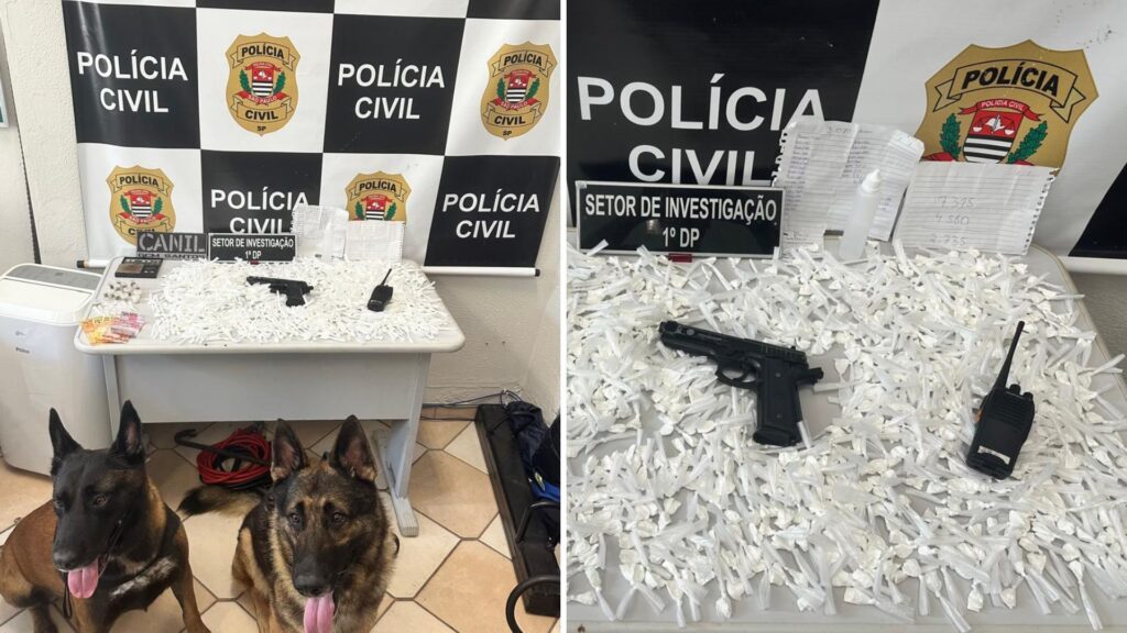 Operação em Santos desarticula 'casa-bomba' de tráfico