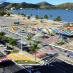 Praia do Centro em Caraguatatuba é o paraíso do lazer e esportes