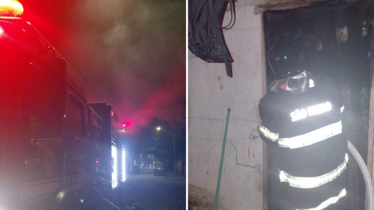 Incêndio destrói kitnet em Caraguatatuba, sem vítimas