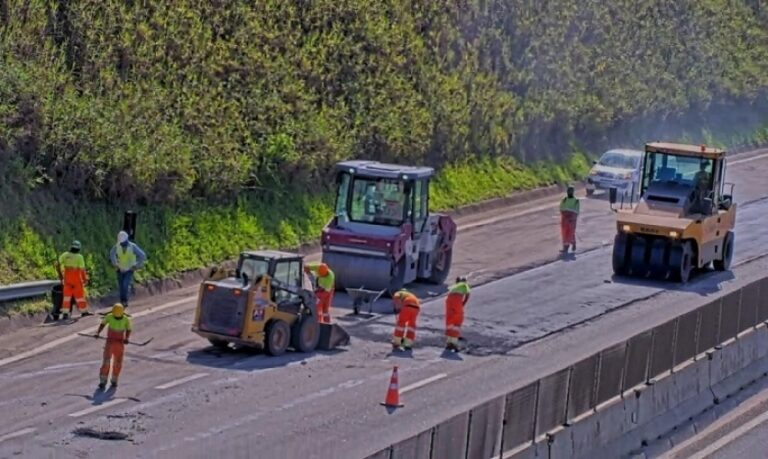 Rodovia dos Tamoios entra em obras massivas na Serra Antiga