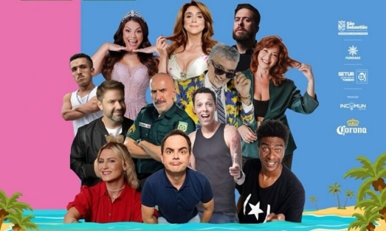 São Sebastião promove 'Festival HAHAHA' e traz grandes nomes do humor nacional neste fim de semana