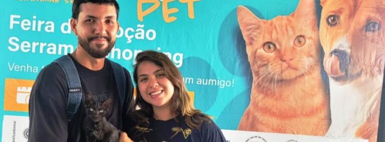 Oito Corações Salvos: Caraguatatuba Vê Sucesso em Feira de Adoção de Animais