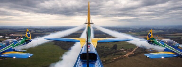 Prefeitura de Caraguatatuba promove show aéreo sem garantir segurança aos espectadores