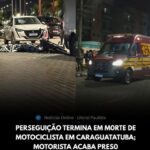 Acidente em Caraguatatuba termina com morte de jovem