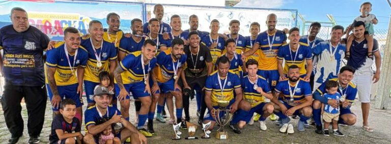 Travessão vence torneio de futebol amador em Caraguatatuba