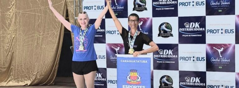 Atleta de Caraguatatuba conquista dois ouros na Copa Pantanal