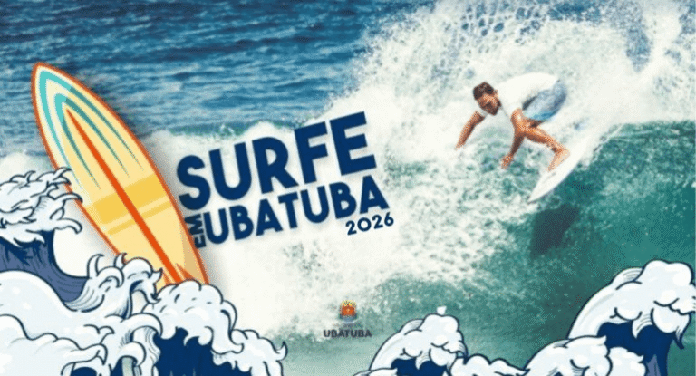 Praias de Ubatuba recebem calendário de surfe em 2026
