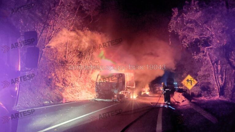 Rodovia do litoral de SP tem interdições na manhã