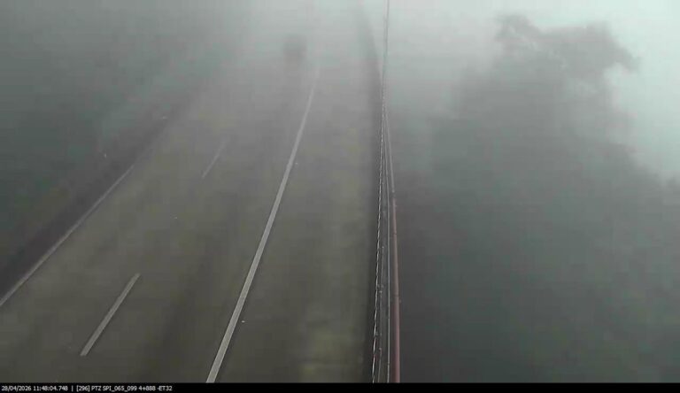 Trânsito livre na Serra Nova em direção