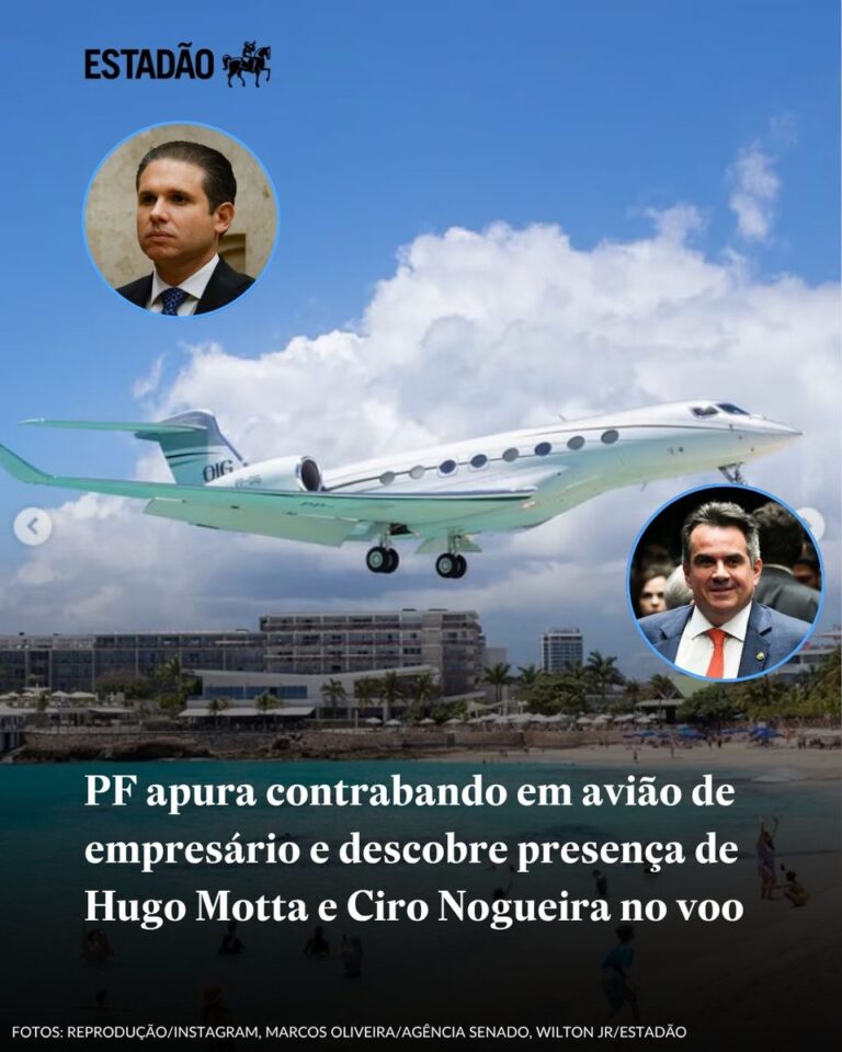 PF apura contrabando em avião de empresário