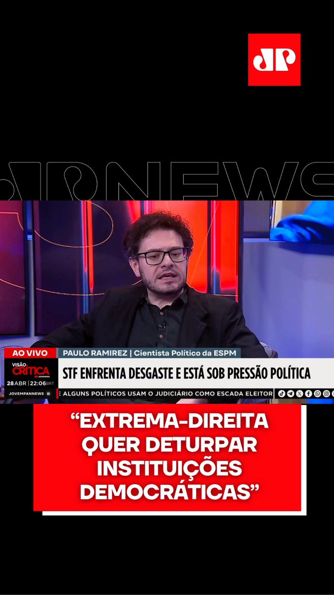 Especialista aponta pressão sobre STF e teorias da extrema‑direita