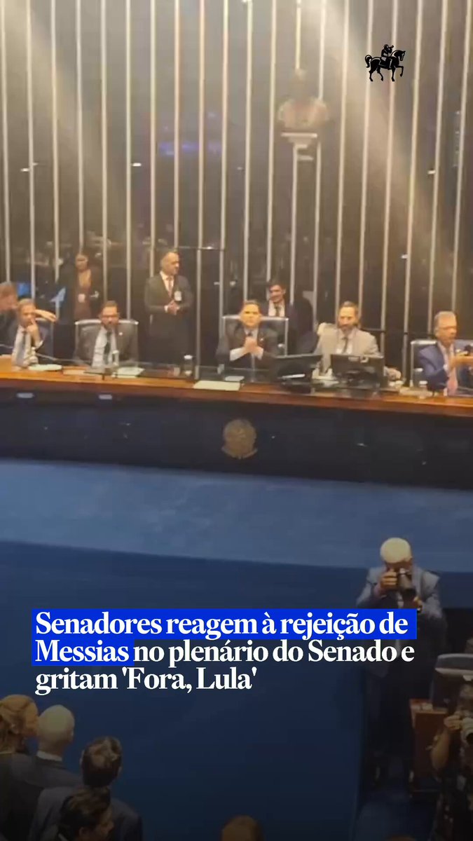Senadores rejeitam indicado ao Supremo e gritam ‘Fora, Lula’