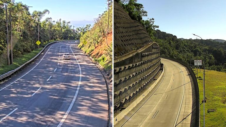 Tamoios apresenta tráfego tranquilo na manhã de quinta-feira