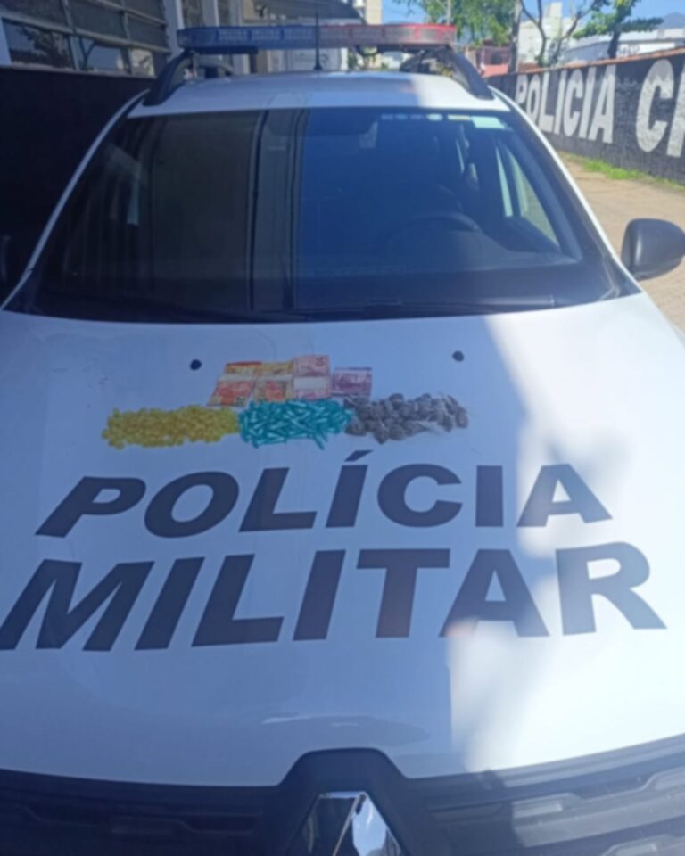 Adolescente é apreendido com mais de 200 porções