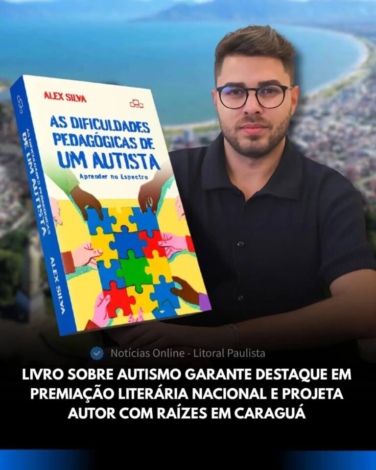 Livro de autor de Caraguatatuba é finalista em premiação