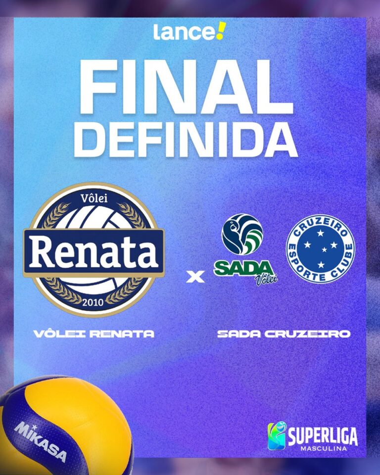 Vôlei Renata e Sada Cruzeiro disputam título da Superliga