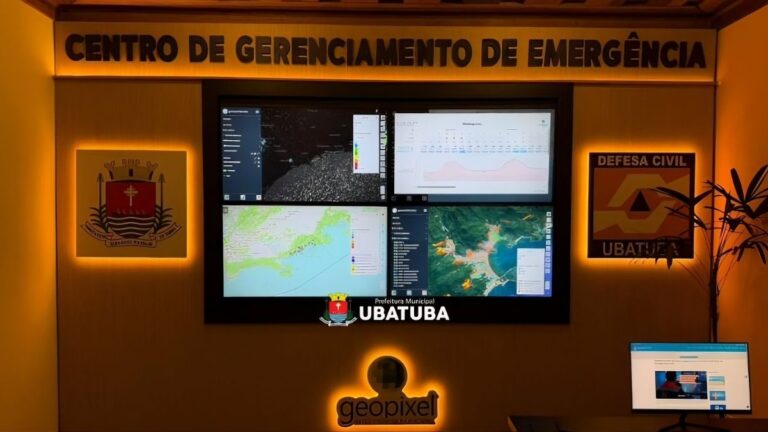Ubatuba inaugura centro de emergências de monitoramento climático