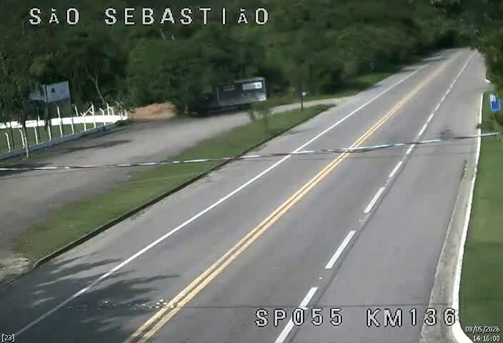 Tráfego normal volta em trechos da SP‑055
