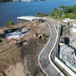 Obras no Portinho Caruara ultrapassam 70%