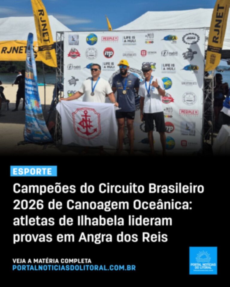 Ilhabela brilha no Circuito Brasileiro de Canoagem Oceânica