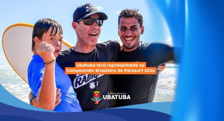 Ubatuba tem jovem no Brasileiro de Parasurf 2026