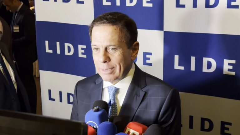 Doria critica decisão do STF sobre PL da Dosimetria