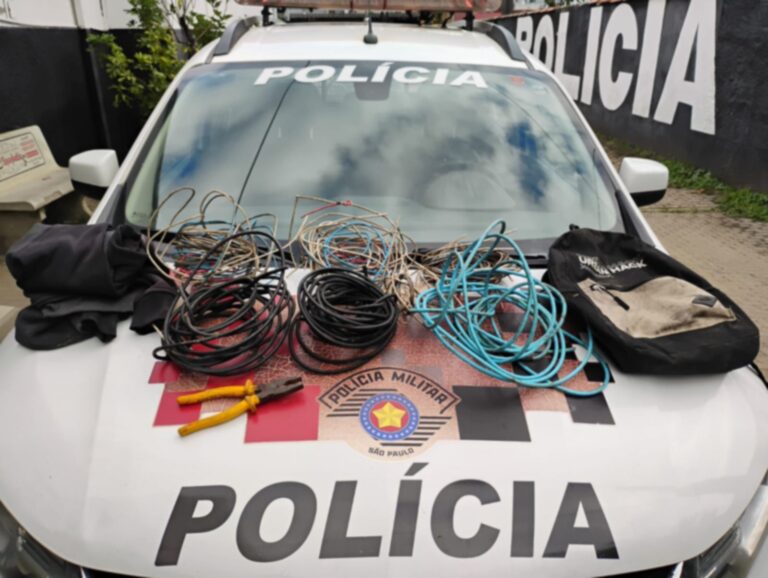Homem preso em flagrante por furto em residência