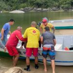 Resgate aéreo e marítimo em Ilhabela após afogamento