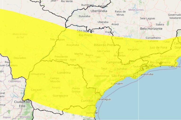 Fim de semana tem alerta de tempestade no Litoral