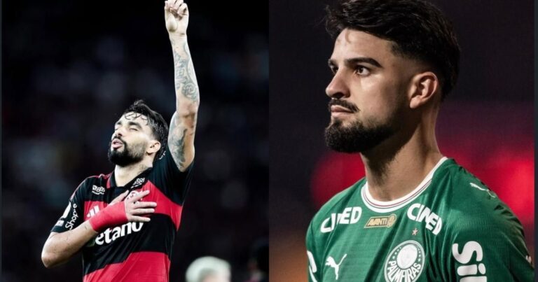 Flamengo e Palmeiras se enfrentam com jogadores na mira
