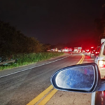 Carro atropela adulto e três crianças na Rio-Santos
