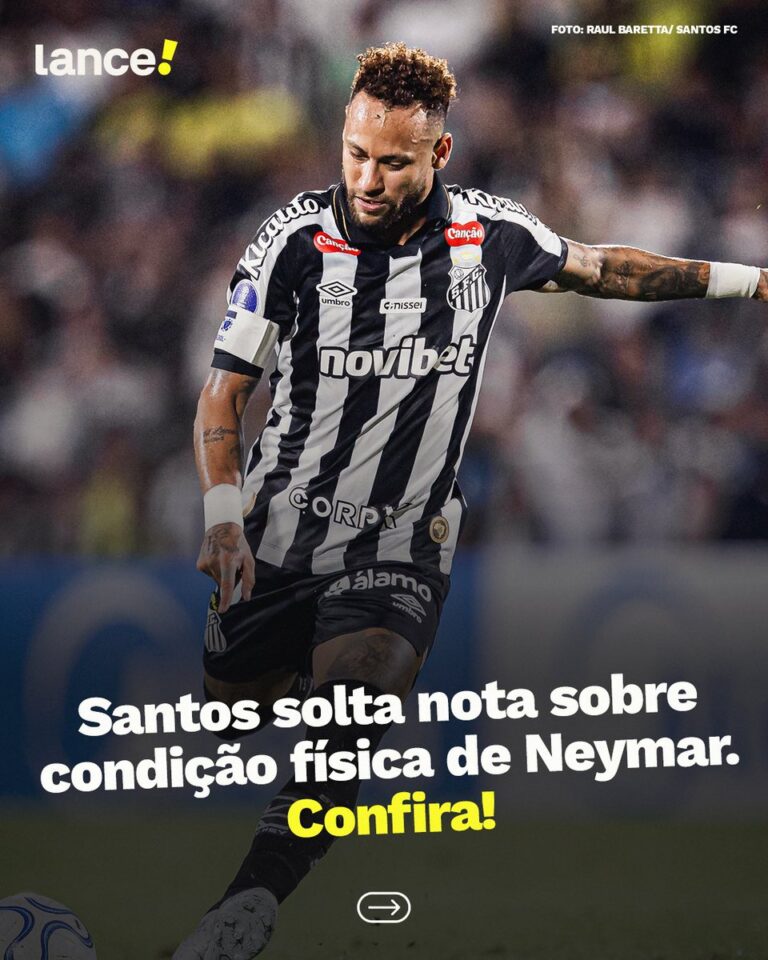 Santos esclarece exames de Neymar antes da CBF