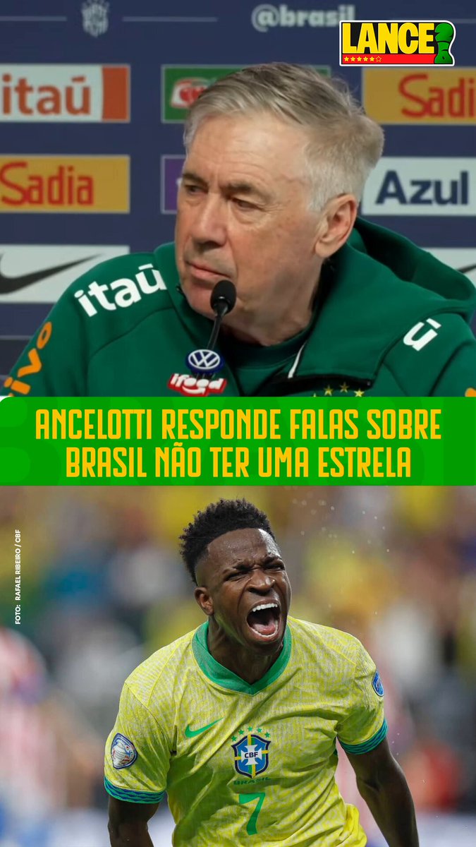 Ancelotti responde críticas à falta de estrela