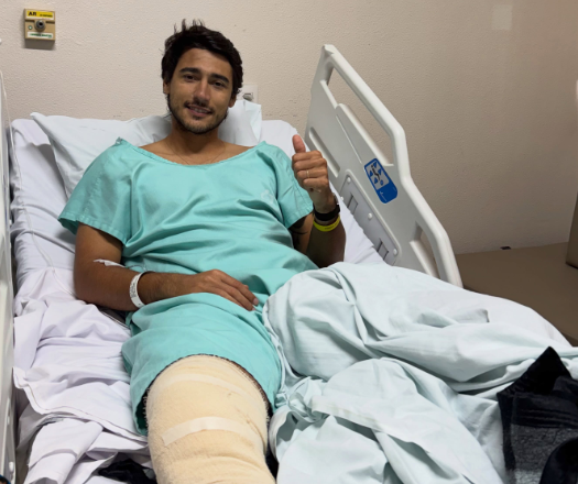 Igor Marcondes passa por cirurgia no joelho