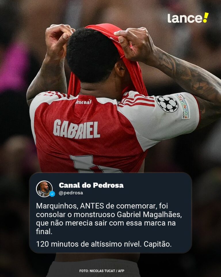 Marquinhos consola Magalhães após pênalti perdido