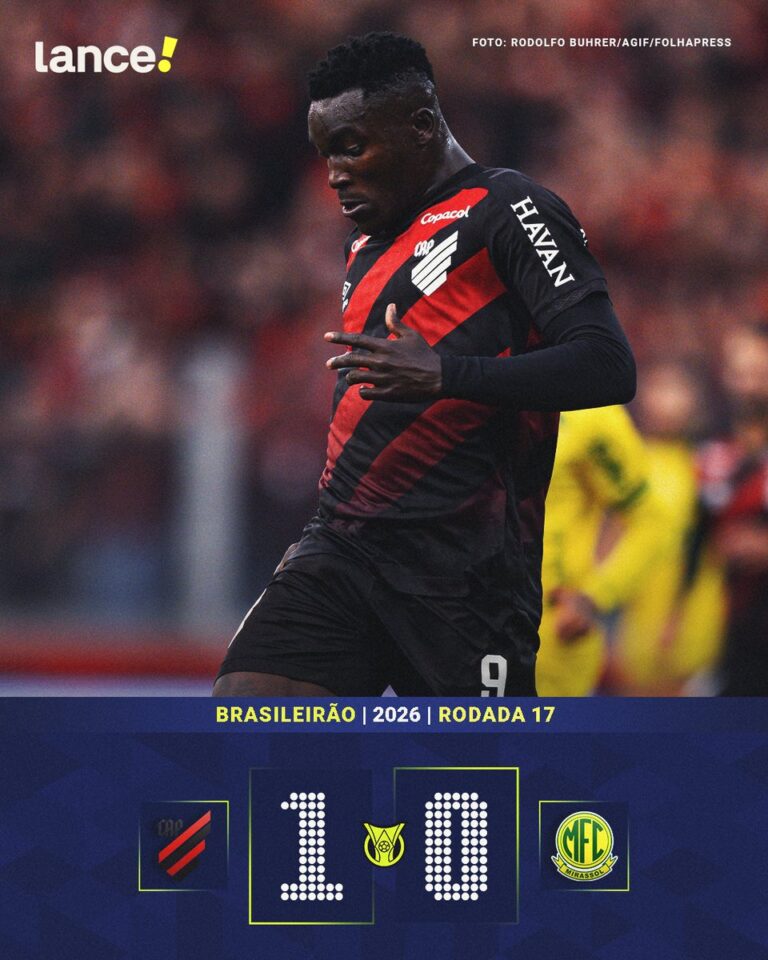 Athletico sobe ao 3º com vitória sobre Mirassol
